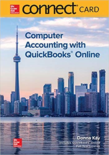 Test Bank for Connect for Computer Accounting with QuickBooks Online 1st Edition - download pdf