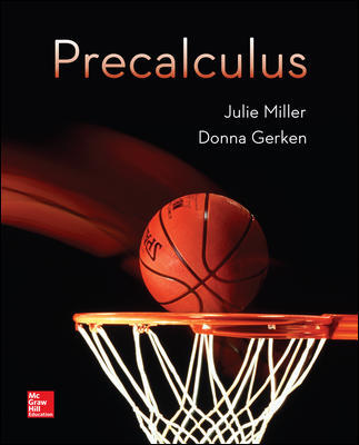 Test Bank for Precalculus, 1st Edition, Julie Miller, Donna Gerken - download pdf
