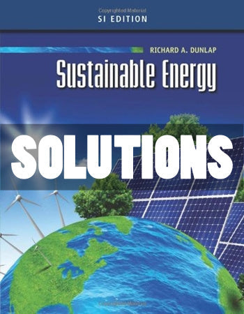 Solutions Sustainable Energy SI Ed. 1 Ed. Richard Dunlap - download pdf
